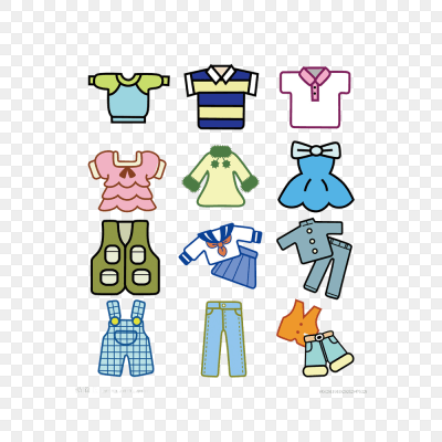 兒童衣服PNG圖片下載指南 免摳素材一站式獲取
